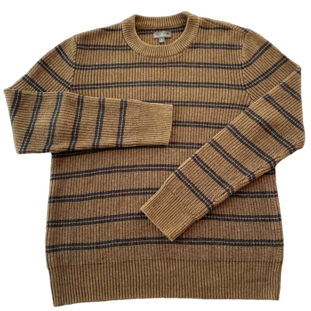 L.L.Bean Signature 100% Cotton Knit Sweater. Size medium. - Picture 3 of 9